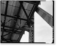 Keokuk & Hamilton Bridge, Spanning Mississippi River, Keokuk, Lee County, IA - 48, Antique Wall Art