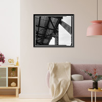 Keokuk & Hamilton Bridge, Spanning Mississippi River, Keokuk, Lee County, IA - 48, Antique Wall Art