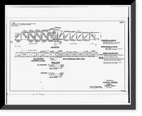 Keokuk & Hamilton Bridge, Spanning Mississippi River, Keokuk, Lee County, IA - 87, Vintage Print
