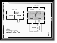 M. R. Tidrick House, 122 South Fourth Avenue, Winterset, Madison County, IA - 2, Vintage Wall Art