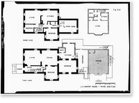 J. G. Vawter House, First Avenue & South Street, Winterset, Madison County, IA - 4 Classic, Vintage Print