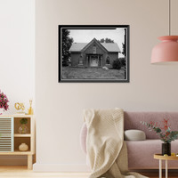 John Reichard House, State Route 92 vicinity, Knoxville vicinity, Marion County, IA, Historic Print