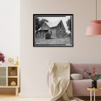 John Reichard House, State Route 92 vicinity, Knoxville vicinity, Marion County, IA - 9, Vintage Print