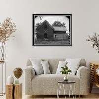 John Reichard House, State Route 92 vicinity, Knoxville vicinity, Marion County, IA - 13, Historic Print