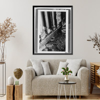 John Reichard House, State Route 92 vicinity, Knoxville vicinity, Marion County, IA - 24, Vintage Print