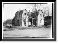 Dr. Joost Roelofsz House, 1008-10 Main Street (Reformation Avenue), Pella, Marion County, IA, Vintage Print