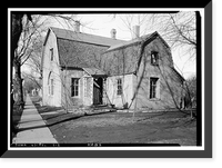 Dr. Joost Roelofsz House, 1008-10 Main Street (Reformation Avenue), Pella, Marion County, IA - 2, Historic Reproduction