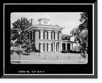 Rensselaer Russell House, 520 West Third Street, Waterloo, Black Hawk County, IA, Historic Print