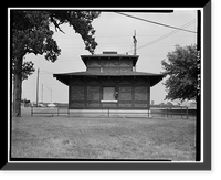 Waterloo Water Works, Well House 4, Fairview & Lafayette Avenue, Waterloo, Black Hawk County, IA - 2, Historic Print
