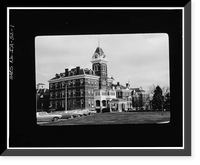 Iowa Hospital for the Insane, Main Building, West Main Street Vicinity, Clarinda, Page County, IA, Antique Print
