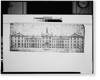 Iowa Hospital for the Insane, Main Building, West Main Street Vicinity, Clarinda, Page County, IA - 7 Classic, Historic Print