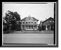 M. A. Lumbard House, 1059 Ninth Street, Des Moines, Polk County, IA, Antique Print