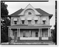 M. A. Lumbard House, 1059 Ninth Street, Des Moines, Polk County, IA - 2, Antique Print