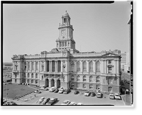 Polk County Courthouse, Fifth & Court Streets, Courthouse Square, Des Moines, Polk County, IA Classic, Historic Reproduction