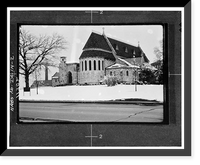 Historic Framed Print, Grace Episcopal Cathedral, 1121 Main Street, Davenport, Scott County, IA - 2,  17-7/8" x 21-7/8"