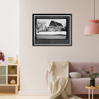 Historic Framed Print, Grace Episcopal Cathedral, 1121 Main Street, Davenport, Scott County, IA - 2,  17-7/8" x 21-7/8"