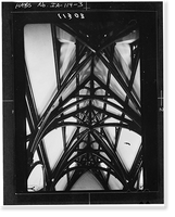 Historic Framed Print, Grace Episcopal Cathedral, 1121 Main Street, Davenport, Scott County, IA - 3,  17-7/8" x 21-7/8"