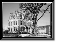 J. Monroe Parker House, Main & Twelfth Streets, Davenport, Scott County, IA - 2, Antique Wall Art