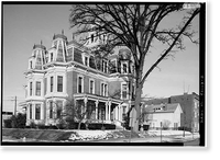 J. Monroe Parker House, Main & Twelfth Streets, Davenport, Scott County, IA - 2, Antique Wall Art
