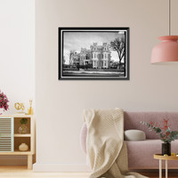 J. Monroe Parker House, Main & Twelfth Streets, Davenport, Scott County, IA - 3, Vintage Wall Art