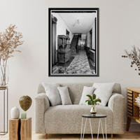 J. Monroe Parker House, Main & Twelfth Streets, Davenport, Scott County, IA - 14, Antique Poster