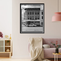George M. Schmidt Block, 301-303 West Second Street, Davenport, Scott County, IA - 2, Vintage Print