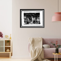 Historic Framed Print, Iowa State University, Morrill Hall, Morrill Road, Ames, Story County, IA - 7,  17-7/8" x 21-7/8"