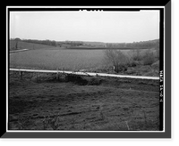 Eureka Bridge, Spanning Yellow River (Moved to City Park, Castali, Frankville vicinity, Winneshiek County, IA, Vintage Poster