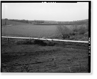 Eureka Bridge, Spanning Yellow River (Moved to City Park, Castali, Frankville vicinity, Winneshiek County, IA, Vintage Poster