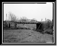 Eureka Bridge, Spanning Yellow River (Moved to City Park, Castali, Frankville vicinity, Winneshiek County, IA - 4 Classic, Historic Reproduction