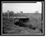 Eureka Bridge, Spanning Yellow River (Moved to City Park, Castali, Frankville vicinity, Winneshiek County, IA - 5, Antique Wall Art