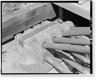 Eureka Bridge, Spanning Yellow River (Moved to City Park, Castali, Frankville vicinity, Winneshiek County, IA - 17, Vintage Wall Art