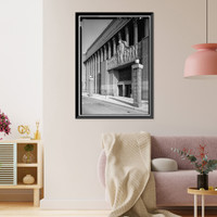 Woodbury County Courthouse, Seventh & Douglas Streets, Sioux City, Woodbury County, IA - 4 Classic, Antique Wall Art