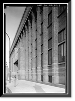 Historic Framed Print, Woodbury County Courthouse, Seventh & Douglas Streets, Sioux City, Woodbury County, IA - 8,  17-7/8" x 21-7/8"