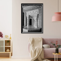 Woodbury County Courthouse, Seventh & Douglas Streets, Sioux City, Woodbury County, IA - 18, Vintage Poster