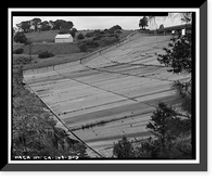 Pardee Dam, South Spillway, Mokulumne River, Valley Springs vicinity, Calaveras County, CA - 3, Historic Print