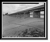 Pardee Dam, South Spillway, Mokulumne River, Valley Springs vicinity, Calaveras County, CA - 4, Antique Wall Art
