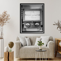 Henry Ford Bridge, Spanning Cerritos Channel, Los Angeles-Long Beach, Los Angeles, Los Angeles County, CA - 43, Vintage Wall Art