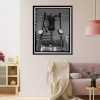 Henry Ford Bridge, Spanning Cerritos Channel, Los Angeles-Long Beach, Los Angeles, Los Angeles County, CA - 45, Vintage Print