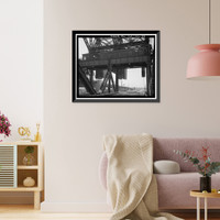 Henry Ford Bridge, Spanning Cerritos Channel, Los Angeles-Long Beach, Los Angeles, Los Angeles County, CA - 50, Vintage Print