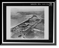 Henry Ford Bridge, Spanning Cerritos Channel, Los Angeles-Long Beach, Los Angeles, Los Angeles County, CA - 56, Vintage Print