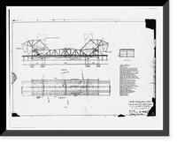 Henry Ford Bridge, Spanning Cerritos Channel, Los Angeles-Long Beach, Los Angeles, Los Angeles County, CA - 57, Historic Reproduction