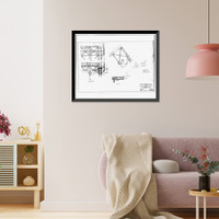 Henry Ford Bridge, Spanning Cerritos Channel, Los Angeles-Long Beach, Los Angeles, Los Angeles County, CA - 65, Antique Wall Art