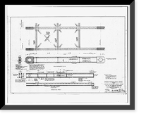 Henry Ford Bridge, Spanning Cerritos Channel, Los Angeles-Long Beach, Los Angeles, Los Angeles County, CA - 75, Antique Wall Art