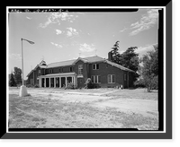 Whittier State School, Hospital & Receiving Building, 11850 East Whittier Boulevard, Whittier, Los Angeles County, CA - 2, Antique Print