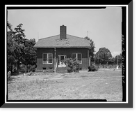 Whittier State School, Hospital & Receiving Building, 11850 East Whittier Boulevard, Whittier, Los Angeles County, CA - 8, Historic Print