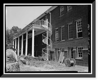 Whittier State School, Hospital & Receiving Building, 11850 East Whittier Boulevard, Whittier, Los Angeles County, CA - 9 Classic, Historic Print