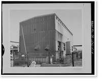 Mare Island Naval Shipyard, Chemical Cleaning Facility, North of Fourteenth Street, between California & R, Vallejo, Solano County, CA - 4, Vintage Wall Art