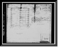 Historic Framed Print, Mare Island Naval Shipyard, Chemical Cleaning Facility, North of Fourteenth Street, between California & R, Vallejo, Solano County, CA - 13,  17-7/8" x 21-7/8"