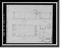 Historic Framed Print, Mare Island Naval Shipyard, Chemical Cleaning Facility, North of Fourteenth Street, between California & R, Vallejo, Solano County, CA - 14,  17-7/8" x 21-7/8"